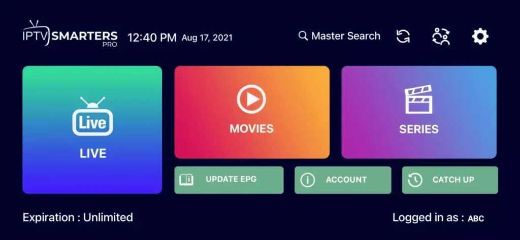 IPTV Smarters Pro Nederlands instelt op Smart TV